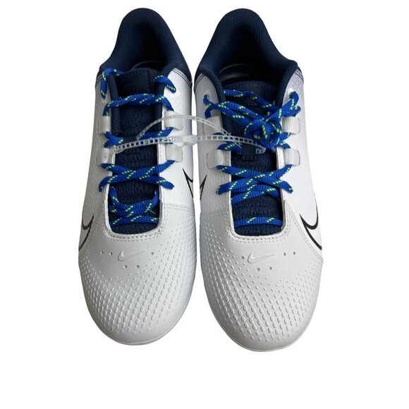 NEW! Nike Hyperdiamond 4 Pro Softball Cleats White Blue Renew Women's Size 9.5 - Picture 5 of 9